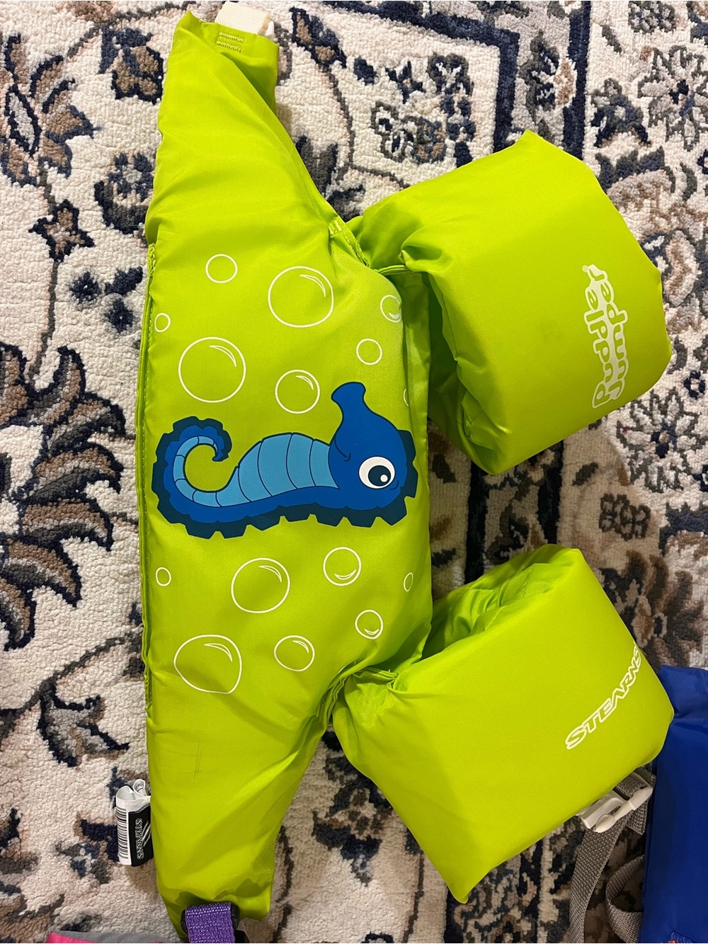 Green Toddler Safety Swimming Flotation Vest